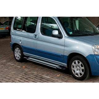 Side Steps Rainbow (2 pcs, Aluminum) Peugeot Partner 1996-2008 photo 1