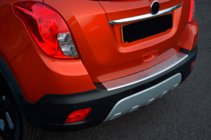 Chevrolet Trax 2012-2023 Rear Bumper Protector OmsaLine Stainless Steel photo 2