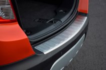 Chevrolet Trax 2012-2023 Rear Bumper Protector OmsaLine Stainless Steel photo 1