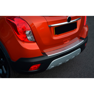 Rear Bumper Protector OmsaLine Stainless Steel Chevrolet Trax 2012-2023 photo 2