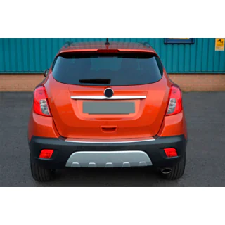 Rear Bumper Protector OmsaLine Stainless Steel photo 3