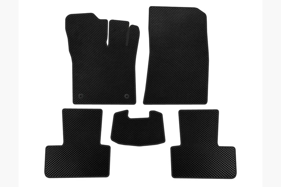 Renault Captur 2019- EVA Floor Mats (Black) Image