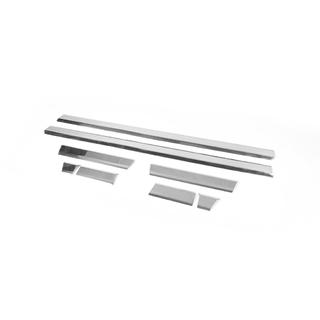 Stainless Steel Door Moulding Set Peugeot Boxer 2006-2025 photo 3