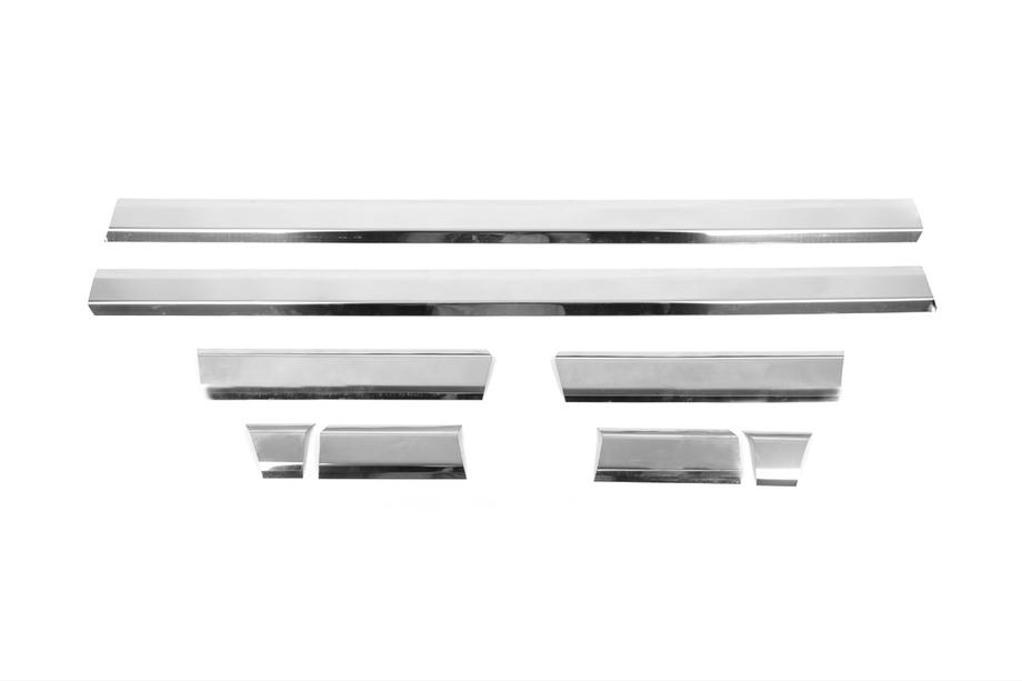 Peugeot Boxer 2006-2025 Stainless Steel Door Moulding Set Long Wheelbase Photo 2