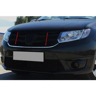 Grille trim insert (1 pc, stainless steel)
