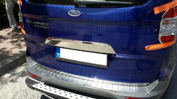 Ford Courier 2014-2023 Chrome trim above license plate (stainless steel) photo 1