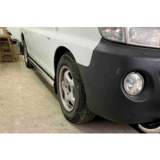 Side Bars BB002 (2 pcs, Stainless Steel) Hyundai H200, H1, Starex 1998-2007 photo 3