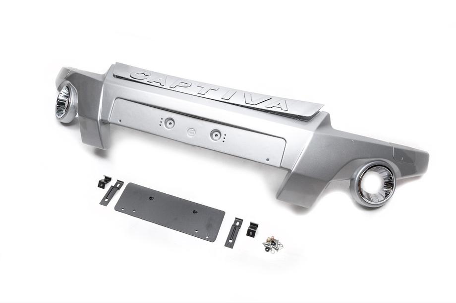 Chevrolet Captiva 2006-2019 Front Bumper Guard (Plastic) Photo 2