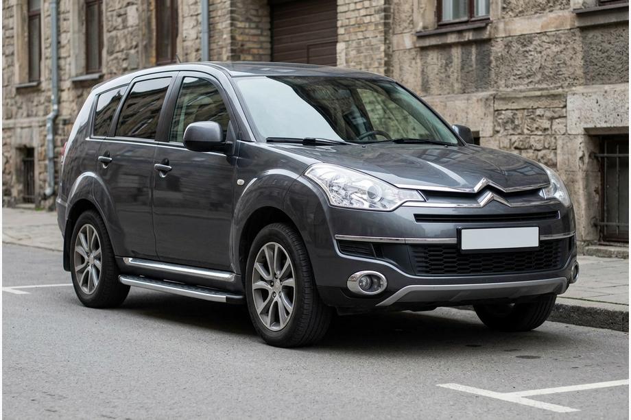 Citroen C-Crosser 2007-2013 Side Steps Fullmond (2 pcs, Aluminum) Photo 2
