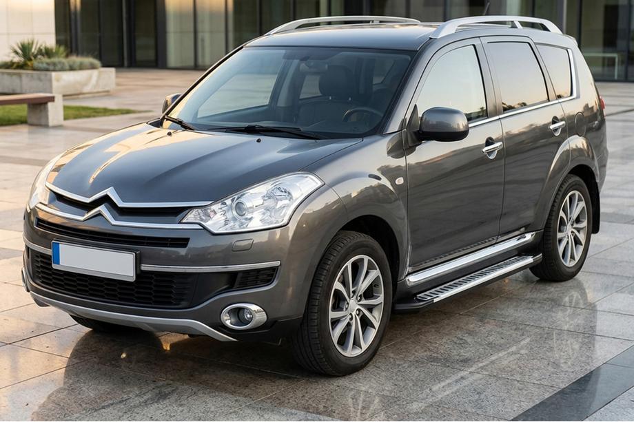 Citroen C-Crosser 2007-2013 Side Steps Line (2 pcs, Aluminum) Image