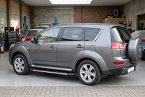 Citroen C-Crosser 2007-2013 Side Steps Duru (2 pcs, Aluminum) photo 1