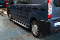 Citroen Jumpy 2007–2017 Side Steps Line (2 pcs, Aluminum) photo 1