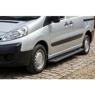 Side Steps Allmond Black (2 pcs, Aluminum) Peugeot Expert 2007-2016 photo 1