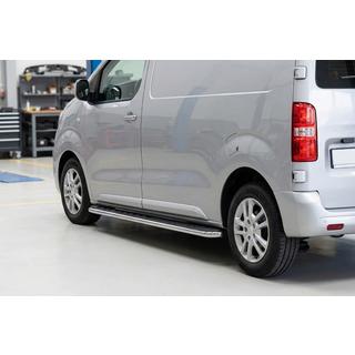 Side Steps Maydos V1 (2 pcs, Aluminum & Stainless Steel) Peugeot Expert 2007-2016 photo 1