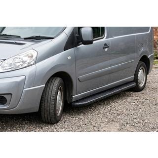 Side Steps Bosphorus Black (2 pcs, Aluminum) Peugeot Expert 2007-2016 photo 1