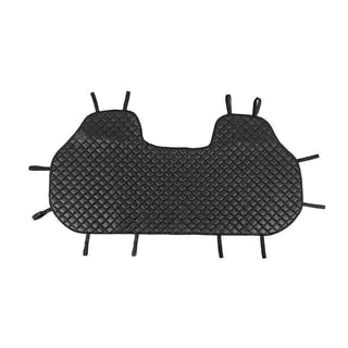 Rear Seat Covers ECO (Set, Black with Black Stitching) photo 3
