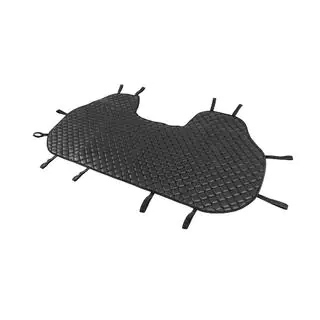 Rear Seat Covers ECO (Set, Black with Black Stitching) photo 4