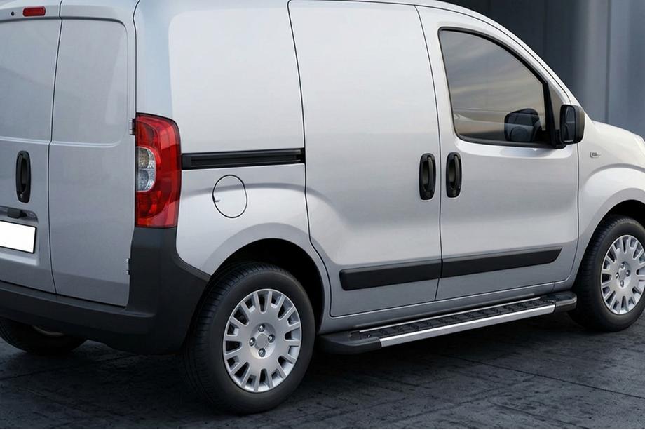 Fiat Fiorino/Qubo 2008-2024 Side Steps RedLine V1 (2 pcs, Aluminum) Image