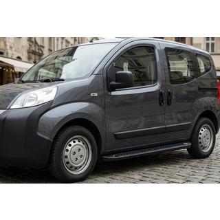 Side Steps Allmond Black (2 pcs, Aluminum) Peugeot Bipper 2008-2017 photo 1