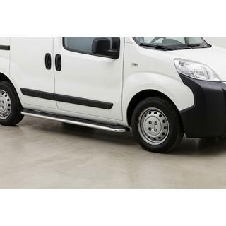 Side Steps Maydos V1 (2 pcs, Aluminum & Stainless Steel) Peugeot Bipper 2008-2017 photo 1