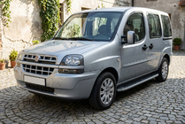 Fiat Doblo I 2005-2010 Side Steps Tayga (2 pcs, Aluminum) photo 1