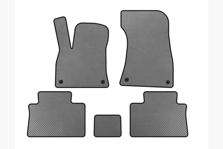 Audi e-Tron 2018-2022 EVA Floor Mats (Sportback, Gray) Image