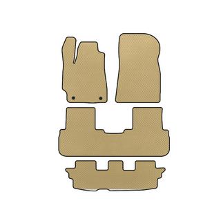 EVA Floor Mats (3 Rows, Beige)