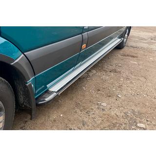 Side Steps Rainbow (2 pcs, Aluminum) Mercedes Sprinter W906 2006–2018 photo 2