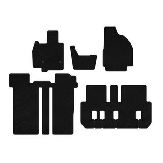 Textile Floor Mats Classic (3 Rows, 6-Seater, Black) Toyota Previa 2006-2019 photo 1