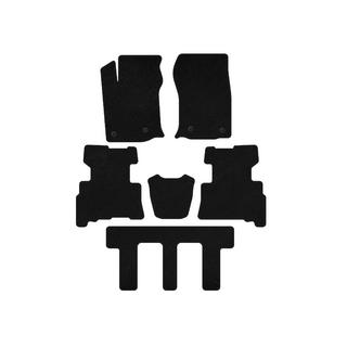 Textile Floor Mats Classic (3 Rows, 2014-2024, 7-Seater, Black) Toyota 4Runner 2009-2024 photo 1