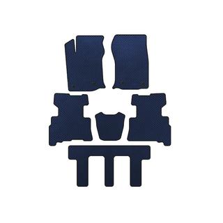 EVA Floor Mats (3 Rows, 2014-2024, 7-Seater, Blue)
