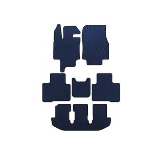 EVA Floor Mats (3 Rows, 7-Seater, Blue)