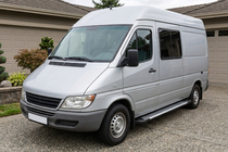 Mercedes Sprinter W901/902/903/904/905 1995–2006 Side Steps Line (2 pcs, Aluminum) photo 1