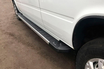 Volkswagen LT 1995-2006 Side Steps RedLine V1 (2 pcs, Aluminum) photo 1