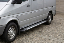 Volkswagen LT 1995-2006 Side Steps Line (2 pcs, Aluminum) photo 1