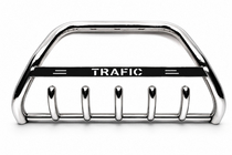 Renault Trafic 2001–2015 Bull Bar WT003-4 (Stainless Steel) With Renault lettering photo 7