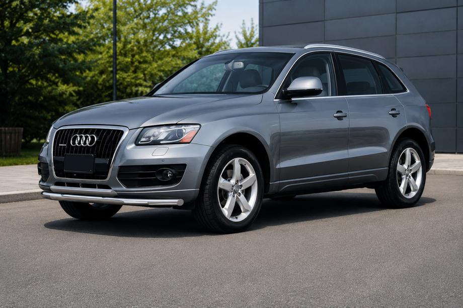 Audi Q5 2008-2017 Front Bull Bar ST008 (Stainless Steel) Photo 1