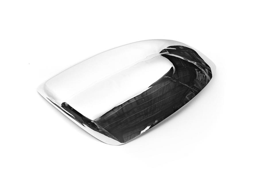 Mazda 6 2008-2012 Clearance Mirror Cover (1 pc) Clearance Polished Stainless Steel Photo 3