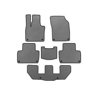 EVA Floor Mats (3 Rows, Gray) Volvo XC90 2015-