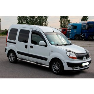 Side Pipes (2 pcs, Stainless Steel) Renault Kangoo 1998-2008 photo 3