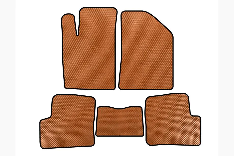 Geely FC 2006-2011 EVA Floor Mats (Orange) Photo 1
