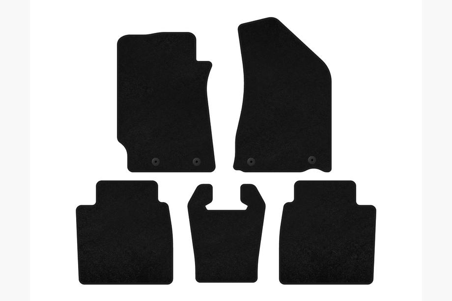 Geely Emgrand EC8 Textile Floor Mats Premium (SD, Black) Photo 1