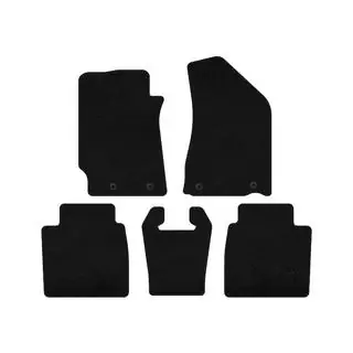 Deluxe Textile Floor Mats (SD, Black) photo 1