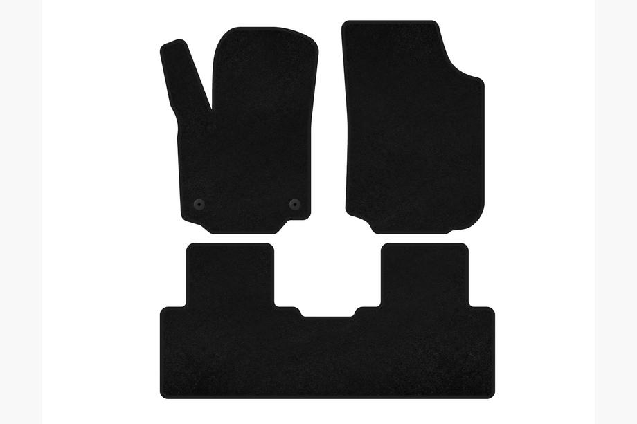 GMC Terrain 2017– Textile Floor Mats Premium (Black) Photo 1