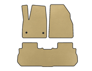 GMC Acadia 2017- EVA Floor Mats (2 Rows, 2017-2019, Beige) photo 1