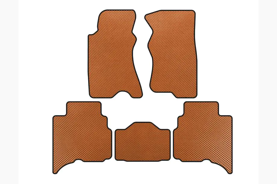 GreatWall Haval/Hover H3 2005-2013 EVA Floor Mats (Orange) Image