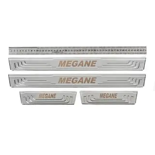 Door Sill Protectors V-2 (4 pcs, Stainless Steel) photo 1