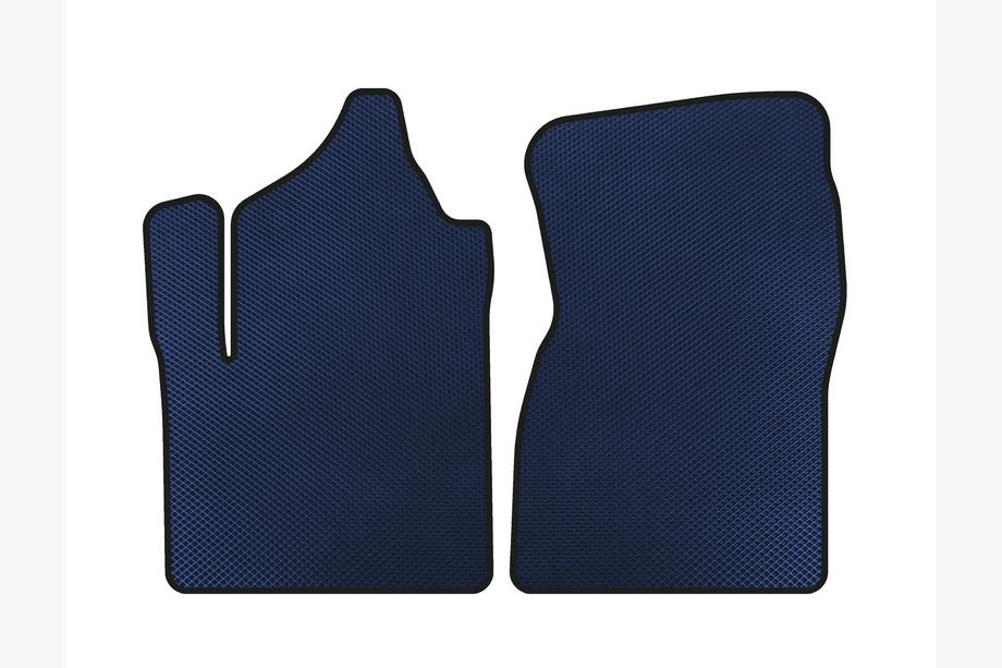 GMC Sierra 2013-2019 EVA Floor Mats (Blue) Image