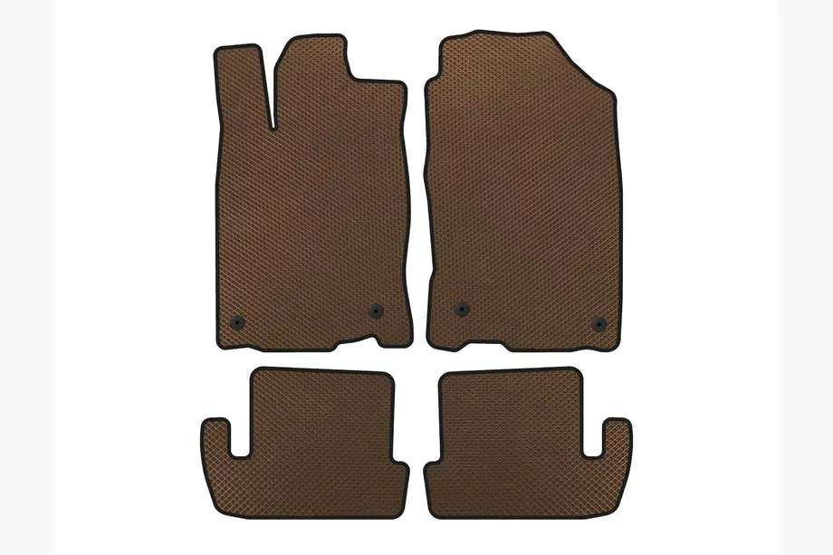 Honda CR-Z EVA Floor Mats (Brown) Photo 1