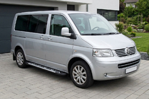 Volkswagen T5 Multivan 2003–2010 Side Steps Sunrise (2 pcs, Aluminum) photo 1
